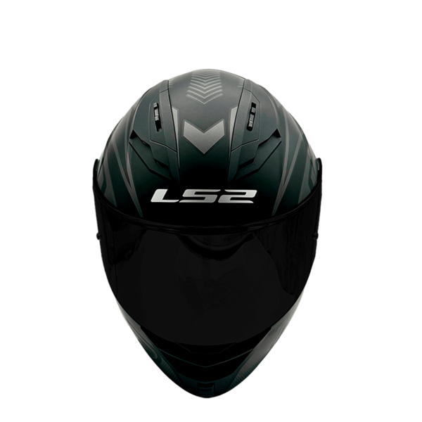 CASCO LS2 FF806 FUSION NEGRO MATE / VISOR NEGRO - Imagen 3