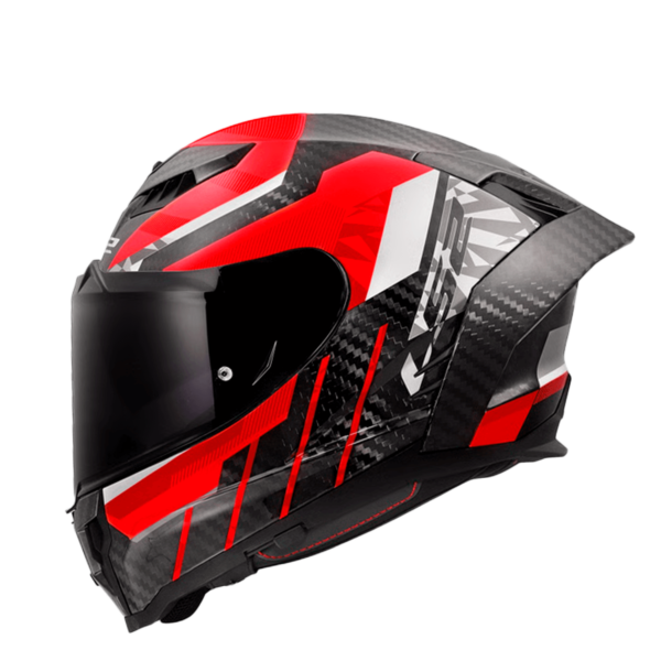 CASCO LS2 FF807 DRAGON C TRAX ROJO