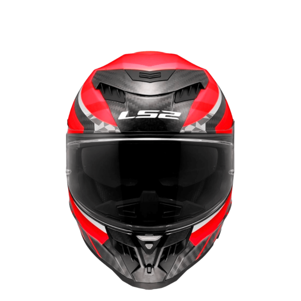 CASCO LS2 FF807 DRAGON C TRAX ROJO - Imagen 3