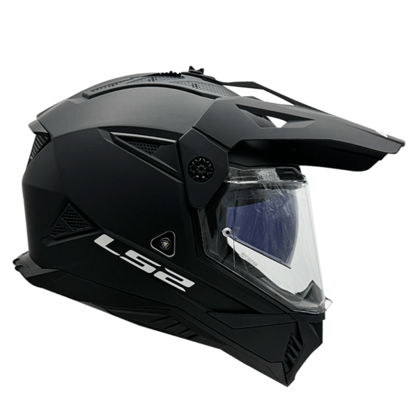 CASCO LS2 MX702 PIONEER II NEGRO MATTE - Imagen 4