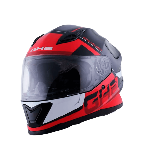 CASCO GHB M-62 TOOL NEGRO ROJO MATE