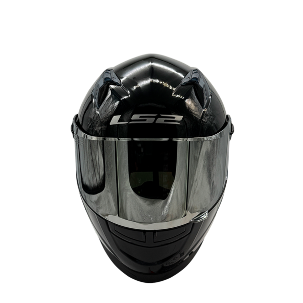 CASCO LS2 FF816 COSMOS NEGRO VISOR IRIDIUM GRIS - Imagen 4