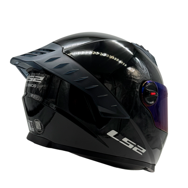 CASCO LS2 FF816 COSMOS NEGRO VISOR AZUL - Imagen 5