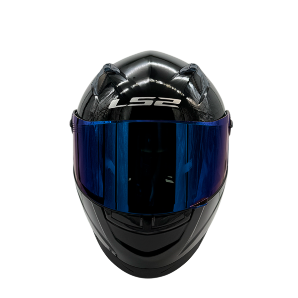 CASCO LS2 FF816 COSMOS NEGRO VISOR AZUL - Imagen 3