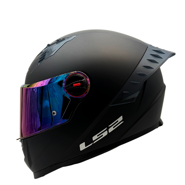 CASCO LS2 FF816 COSMOS NEGRO MATTE CON VISOR TORNASOL - Imagen 5