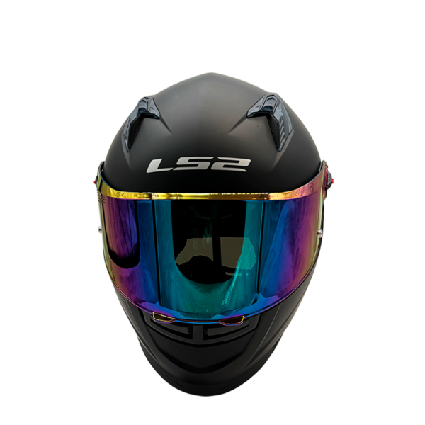 CASCO LS2 FF816 COSMOS NEGRO MATTE CON VISOR TORNASOL - Imagen 3
