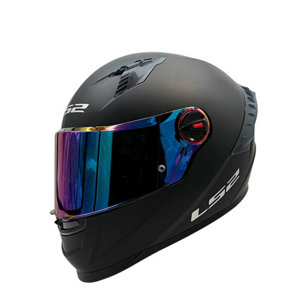 CASCO LS2 FF816 COSMOS NEGRO MATTE CON VISOR TORNASOL - Imagen 4
