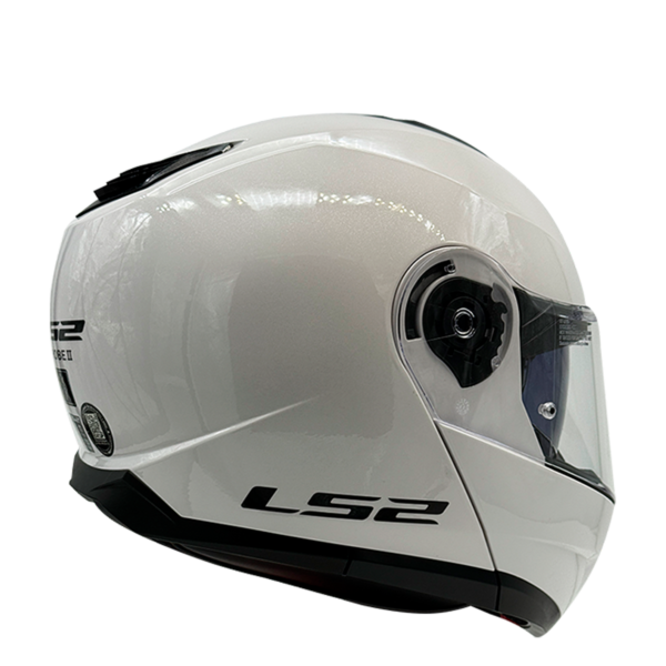 CASCO LS2 FF908 STROBE II SOLID BLANCO - Imagen 5